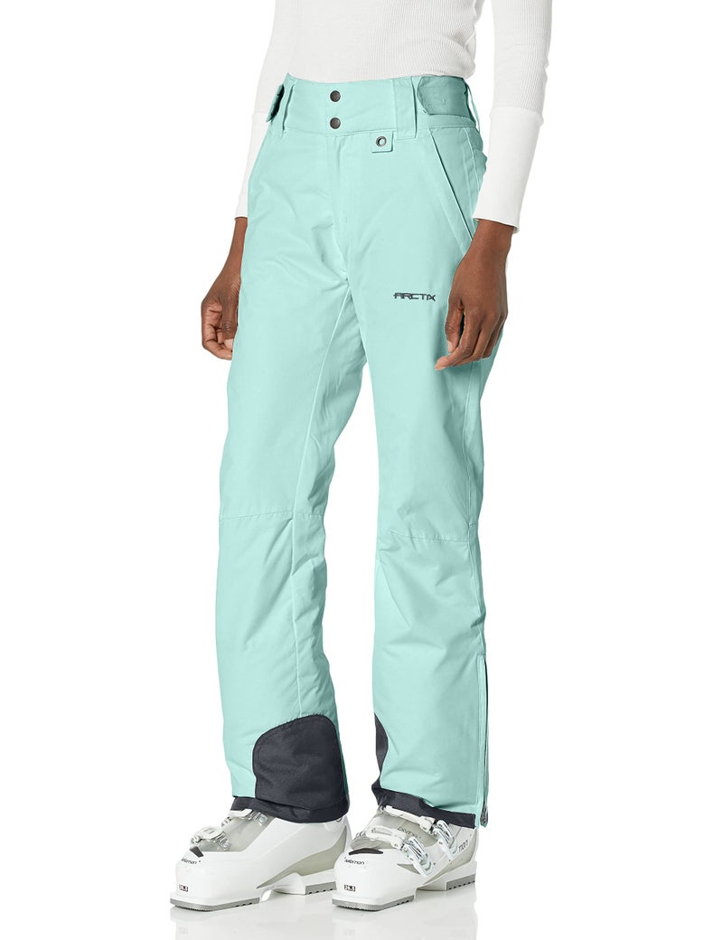 Arctix Women's Insulated Snow Pants, Water Resistant Snow Pants for Skiing & Snowboarding, Island Azure, Large - Image 4